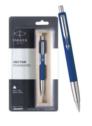 PARKER VECTOR STANDARD BALL PEN REFILLABLE MRP 370 BOX S5