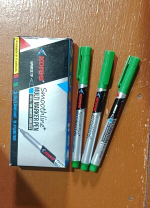 KORES CD MARKER GREEN RS 10 (RACK G2J2)