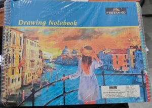 FREEMIND SPIRAL DRAWING Q/S IZE MRP RS 55 (NEAR CLASSMATE)