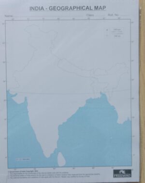 FREEMIND INDIA GEOGRAPHICAL MAP PKT MRP RS 125 (G3J2)