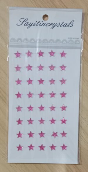 __PINK STAR CRYSTAL STICKER MRP RS 30(RACK C4)