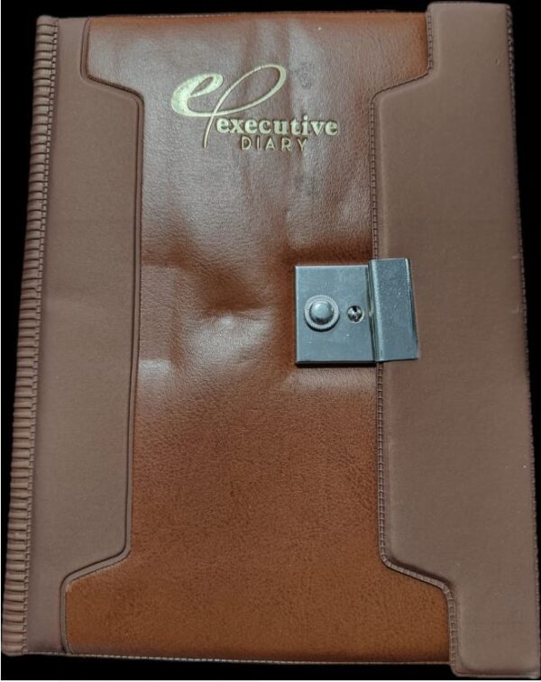 DIARY A4 SIZE WITH LOCK BIG NO. 935 MRP RS 450 G2K3