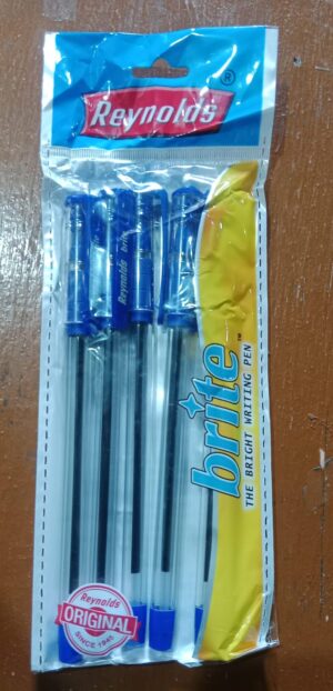 REYNOLD BRITE BALL PEN BLUE MRP RS 7 G2K1