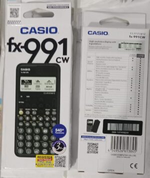 CASIO CALCULATOR FX 991 CW SCINTIFIC CAL-C MRP 1595 RACK G2J3