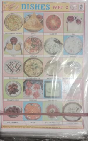 DISHES PART 2 STICKER CHART NO 125 MRP 10
