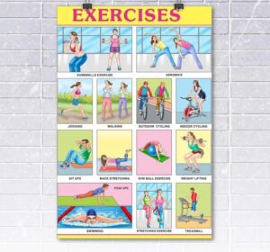 EXERCISE STICKER CHART NO 232 MRP 7 STACK 3