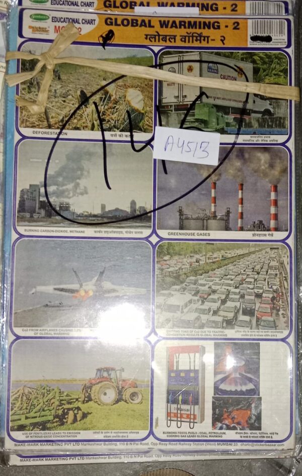 GLOBAL WARMING 2 STICKER CHART NO 146 MRP 10