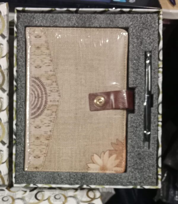 DIARY COLOUR JUTE JUTE SERIES ( CODE N 2900 ) MRP 615 RACK G2K3