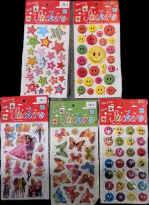 _FLUFFY STICKER MIX DESIGN MRP RS 30 (RACK B2)