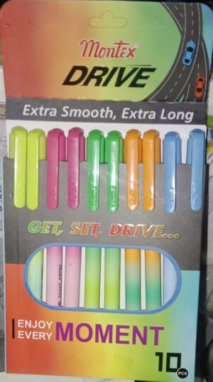 MONTEX DRIVE BALL PEN BLUE MRP 10 RACK G2G2