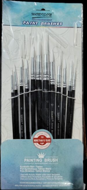 __WORISON DRAWING BRUSH SET MRP RS 375 (RACK B2)