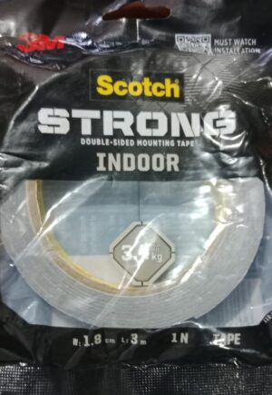 3M FOAM DOUBLE TAPE 3M D/S 18MM MRP 160 BOX S1