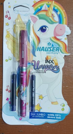 INX DX UNICORN FOUNTAIN PEN BLUE MRP 50 2ND FLOOR