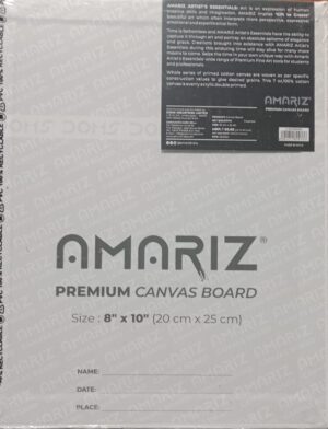 DOMS AMARIZ CANVAS BOARD SIZE 8X10 MRP 90