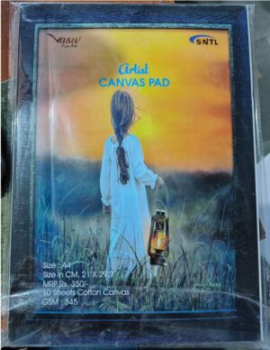 VASU CANVAS PAD A4 SIZE MRP RS 350 (RACK G2I4)