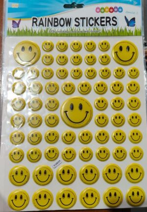 __FLUFFY SMILEY STICKER MRP RS 50 (RACK B2)