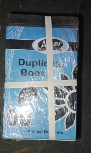 ARNAV 00 NO. DUPLICATE BOOK MRP 80 RACK G3E1