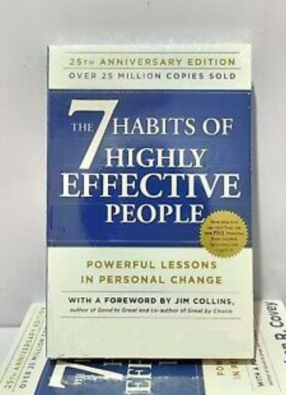 THE 7 HABITS OF HIGHLY EFFECTIVE PEOPLE STEPHEN R.COVEY MRP 599 RACK G3 BR5