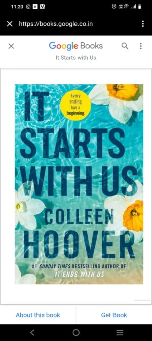 IT STARTS WITH US COLLEEN HOOVER MRP699 RACK G3 BR5