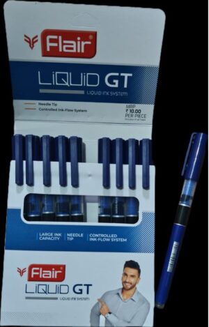 FLAIR LIQUID GT ROLLER PEN BLUE MRP RS 10 (G2F3)