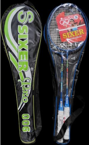 _SIXER RACKET PRO 006 SET OF 2 MRP RS 489