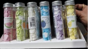 _COLOFUL PAPER SOAP IN BOTTLE MRP RS 60 (B2)