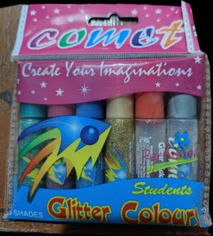 COMET GLITTER TUBE SET MRP RS 30 G2H2