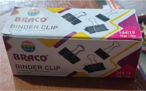 BRACO BINDER CLIP 19MM MRP RS 5 G2J2