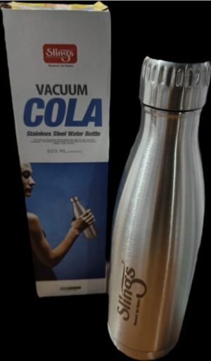 SLINGS VACUUM COLA HOT AND COLD WATER BOTTLE MRP RS 1199