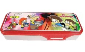 PRATAP HY SCHOLAR PENCIL BOX MRP RS 89