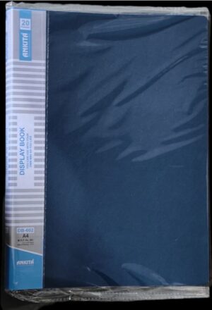 DISPLAY FILE ANKITA A4 SIZE 20 LEAF MRP RS 60 G2L3