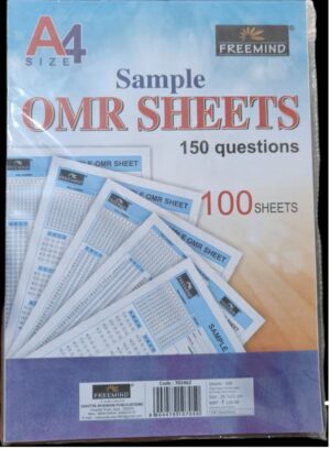 FREEMIND OMR SHEET PKT MRP RS 120 G3J2
