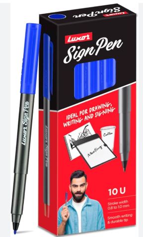 LUXOR BLUE SIGN PEN MRP RS 12 G2J1