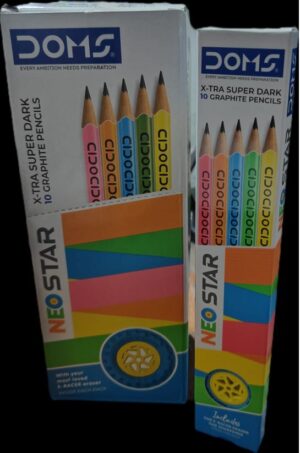 DOMS NEO STAR PENCIL MRP RS 6