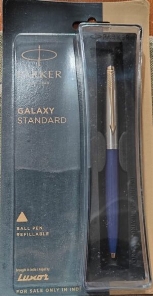 PARKER GALAXY STANDARD ROLLER BALL PEN MRP RS 490 (BOX S6)