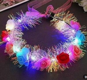__FLOWER TIARA WITH LIGHT MRP RS 75 (RACK A2)