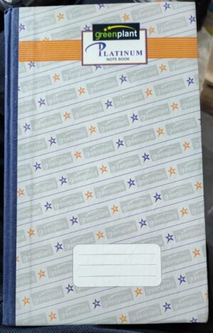 GREEN PLANET HARD BOUND REGISTER SIZE NOTEBOOK MRP RS 75
