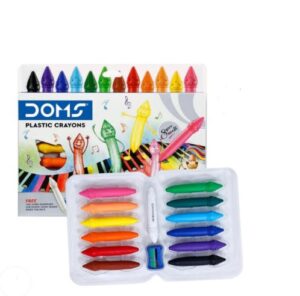 DOMS DOMMYMATE PLASTIC CRAYONS MRP RS 100 G2K2