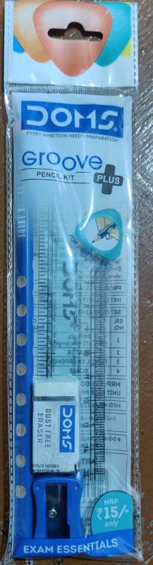 DOMS GROOVE + MY FIRST PENCIL KIT MRP RS 15 G2A1