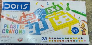 DOMS PLASTIC CRYONS 28 SHADES MRP RS 125 G2K2