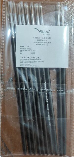 VASU ROUND BRUSH NO. 2 MRP RS 25 G2E3