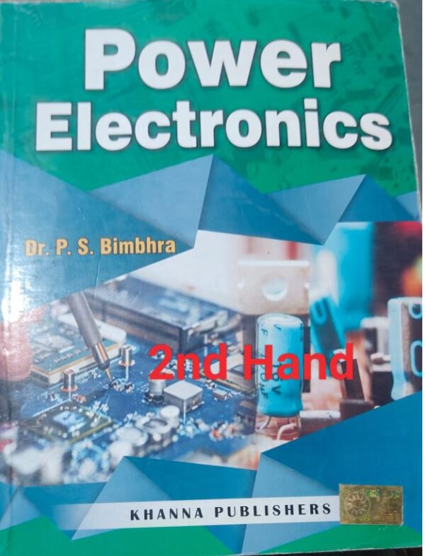 POWER ELECTRONICS P.S. BIMBHRA 2ND HAND MRP RS 549 RACK B5