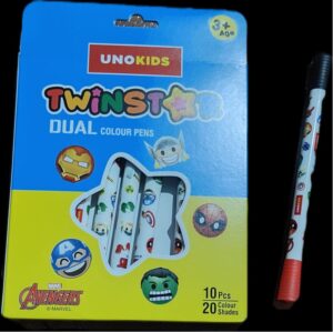 UNOMAX TWINSTAR DUAL COLOR PEN MRP 120 G2J2