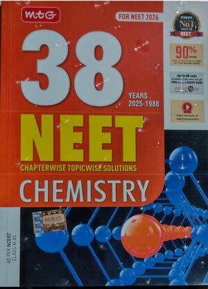 MTG 38 YEARS NEET CHEMISTRY MRP RS 450 (2026)