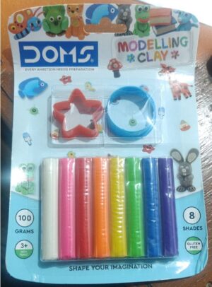 DOMS CLAY 8 SHADES MRP RS 60 G2H4