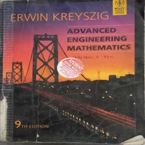 ADVANCE ENGG MATHEMATICS ERWIN KREYSZIG 2ND HAND (A1)