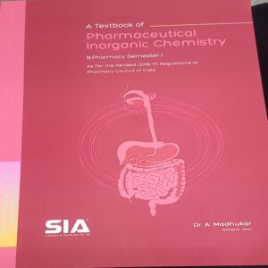 PHARMACEUTICAL INORGANIC CHEMISTRY 1ST SEM SIA