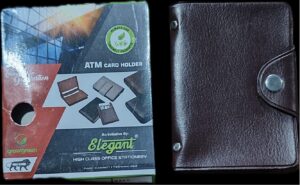 ELEGANT ATM CARD HOLDER NO. E8000 MRP RS 105 G2J3
