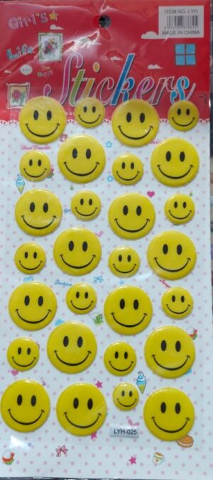 __SMILEY STICKERS MRP RS 30.00 (RACK C5)