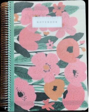 ANTI ORDINARY SPIRAL NOTEBOOK RULLED A4 MRP RS 300